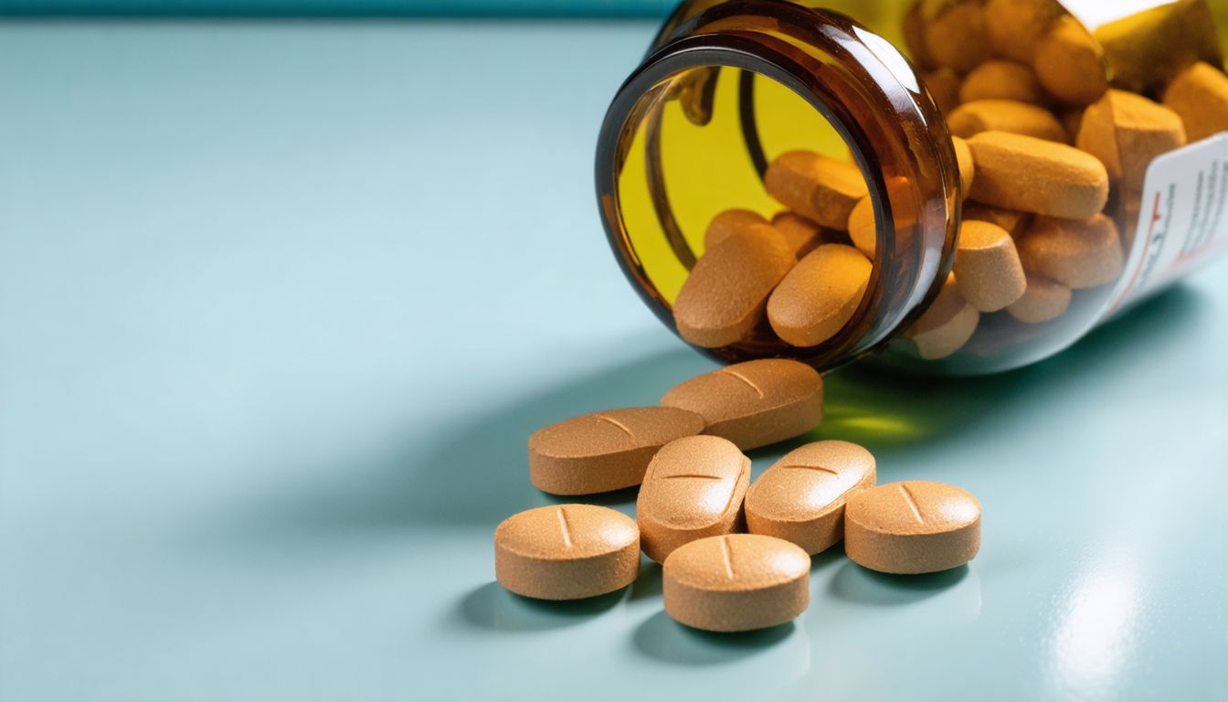 Doctor consulting a male patient about impotence medication options in a modern clinic setting